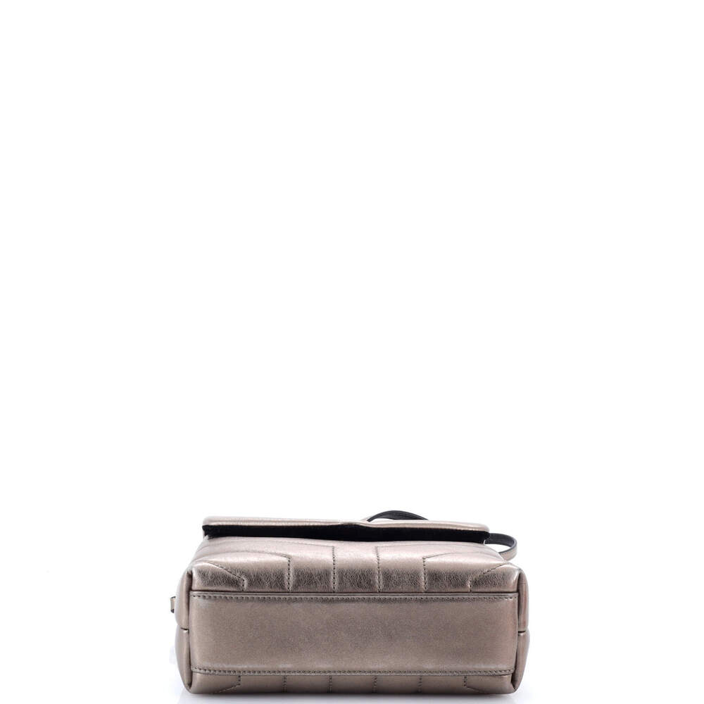 Saint Laurent Toy Loulou Shoulder Bag Matelasse Chevron Leather - Picture 4 of 6